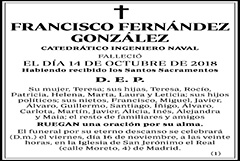 Francisco Fernández González